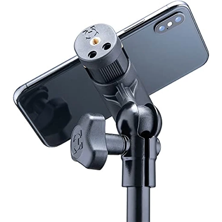 Hercules DG207B, Smartphone Halter für 4,7"-6,9" Geräte mit Klemme, Schwarz – Bild 6