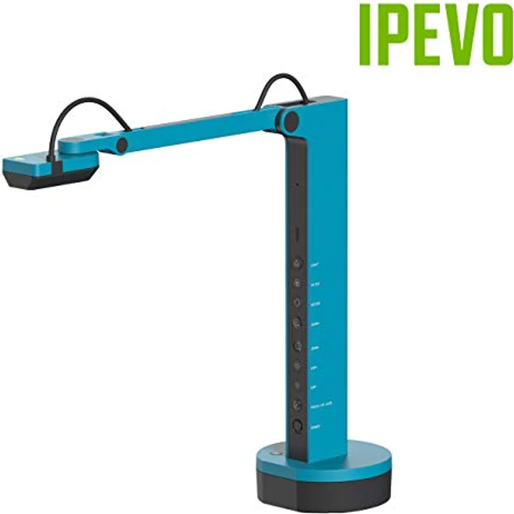 Ipevo VZ-X 8MP Dokumentenkamera, einfache Einrichtung, 3 Konnektivitätsmodi - Wi-Fi, HDMI und USB, kompatibel mit Webkonferenzsoftware im USB-Modus, funktioniert drahtlos mit iOS, tvOS und Android – Bild 2