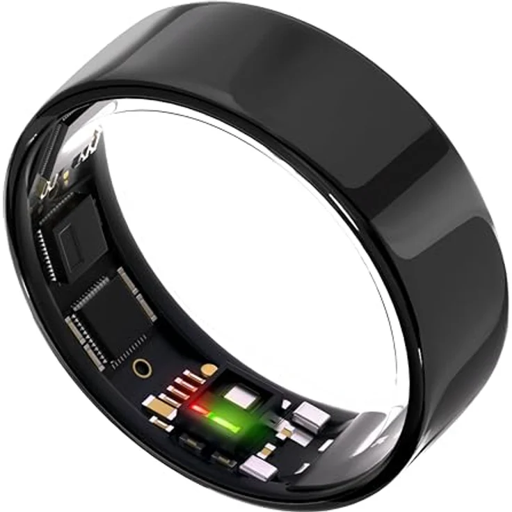 Ultrahuman Ring Air, Wearable Ring in Schwarz, Ringgröße 5 – Bild 1