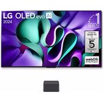 LG OLED evo M49LA AI 2024 TV, 83 Zoll OLED-Bildschirm, webOS Smart TV in Schwarz