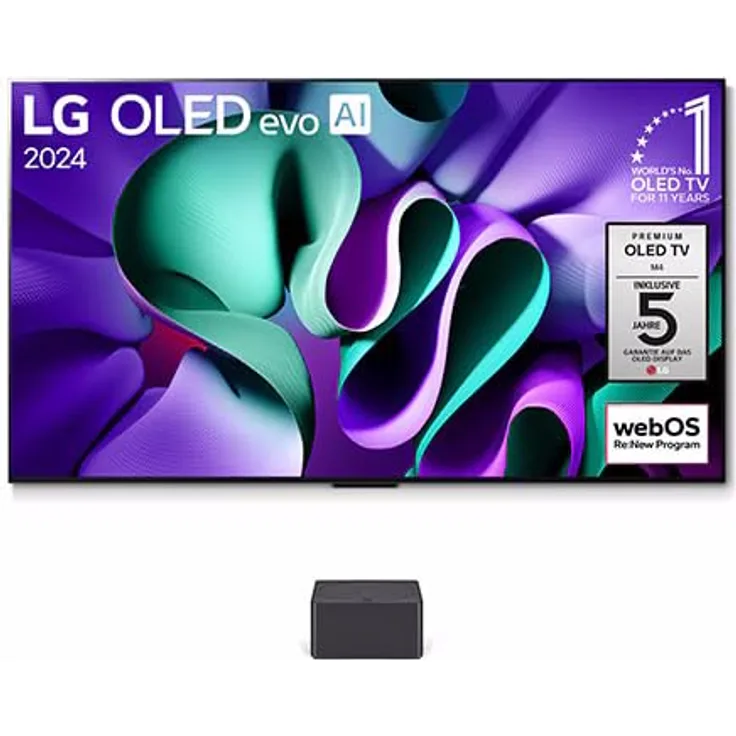 LG OLED evo 65M49LA AI 2024 smart TV, 65 Zoll 4K Fernseher mit intelligenter Bildoptimierung