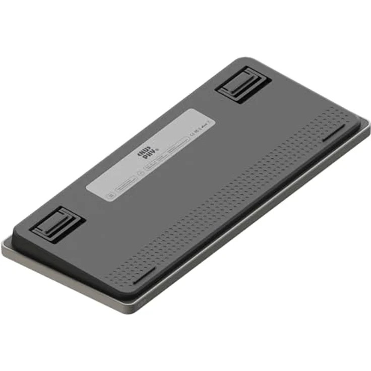 nuphy Node75, kabellose mechanische Tastatur mit 75% Layout, 84 Tasten, Hot-Swappable, PBT-Keycaps, RGB-Beleuchtung, Bluetooth/2,4 GHz/USB-C, unterstützt Touch-Gesten – Bild 2