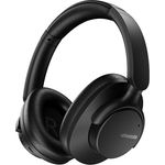 Urbanista Valencia Bluetooth Kopfhörer Over-Ear, Active Noise Cancelling, 50h Spielzeit, Hi-Res Audio, Deep Bass, Verbindung von 2 Geräten, Schwarz