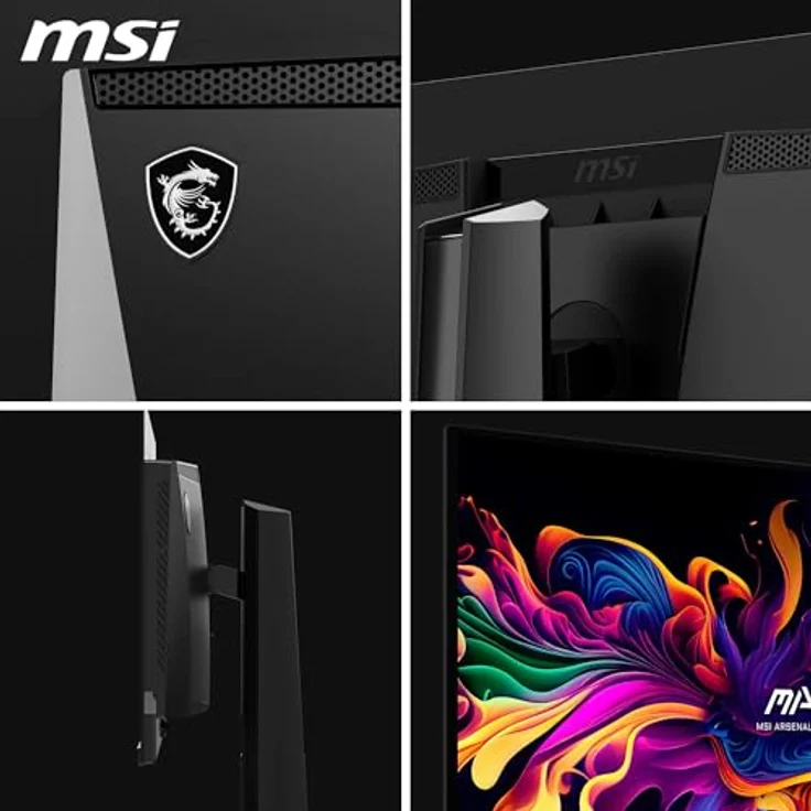 MSI MAG 271QP QD-OLED X24, 26,5 Zoll Gaming Monitor mit 240Hz, 0,03ms Reaktionszeit, WQHD, 99% DCI-P3, DisplayHDR True Black 400, DP 1.4a, HDMI 2.1 – Bild 5