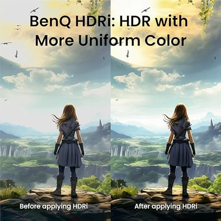 BENQ EW270Q, 27 Zoll QHD Monitor mit 1 ms Reaktionszeit, 200 Hz, HDRi und integrierten Lautsprechern – Bild 10