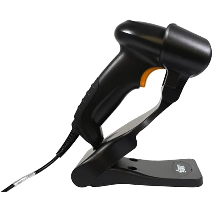 Star Micronics BSH-32U Hochwertiger 1D/2D-Barcode-Scanner mit integriertem Skandal, Schwarz