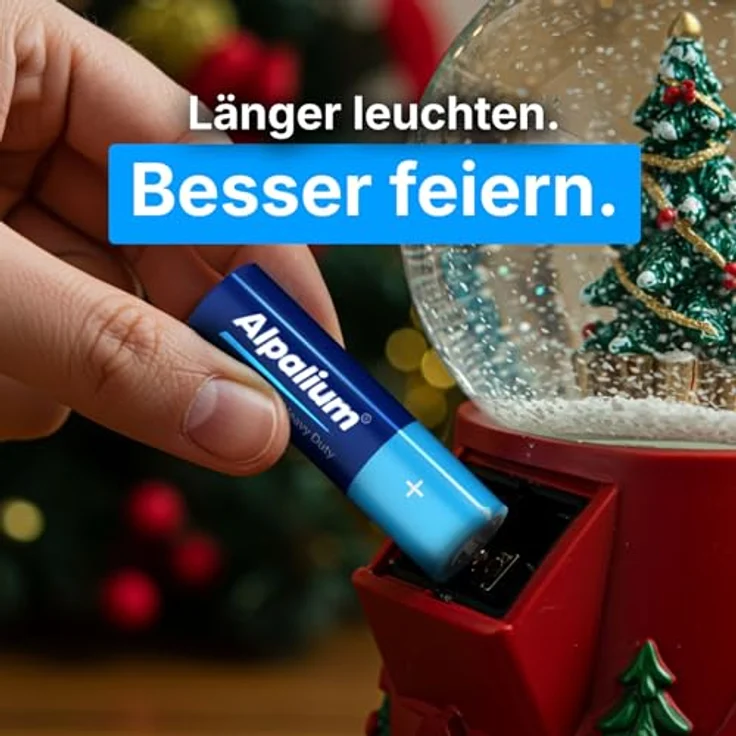Alpalium AA Batterien R6 Mignon, 120er Pack, Zink-Kohle, lange Lagerfähigkeit, cadmium- & quecksilberfrei – Bild 4