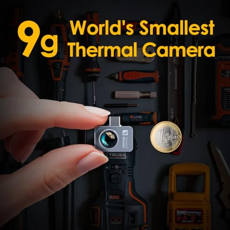 THERMAL MASTER P2 Pro, USB-C Mini-Wärmebildkamera mit präziser Linse und robuster Bauweise, lila – Bild 2