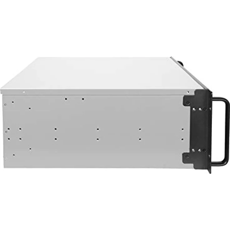 Silverstone SST-RM41-H08-4U Rackmount Server Gehäuse, unterstützt M/B bis SSI-CEB & ATX (PS2) Mini reduntante Netzteile – Bild 3