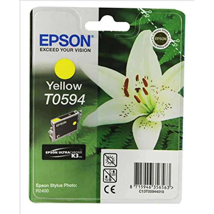 Epson T0594 Tintenpatrone Lilie, Singlepack gelb – Bild 2