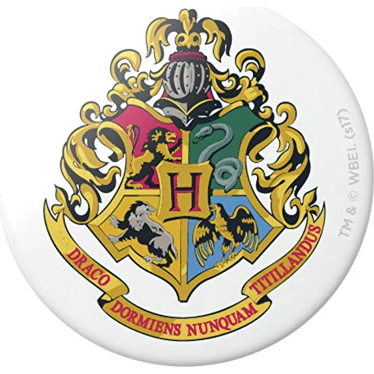 PopSockets PopGrip - Ausziehbarer Sockel und Griff für Smartphones und Tablets mit einem Austauschbarem Top - Hogwarts – Bild 2