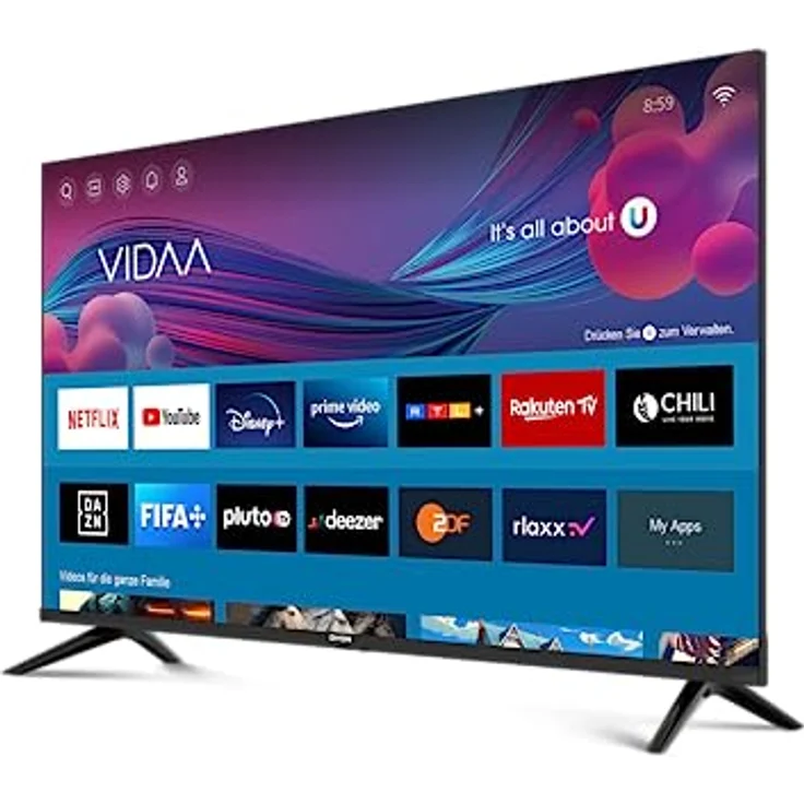 DYON Movie Smart 40 VX-2 100 cm (40 Zoll) Full-HD Smart TV, App Store, Prime Video, Netflix, YouTube, DAZN, Disney+ [Mod. 2023] – Bild 3