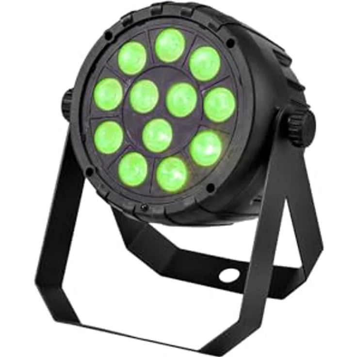 EUROLITE LED PARty Spot Silent RGB/WW | Kompakter Scheinwerfer mit DMX-Steuerung und 12 x 5-W-COB-LED in RGB/WW – Bild 2
