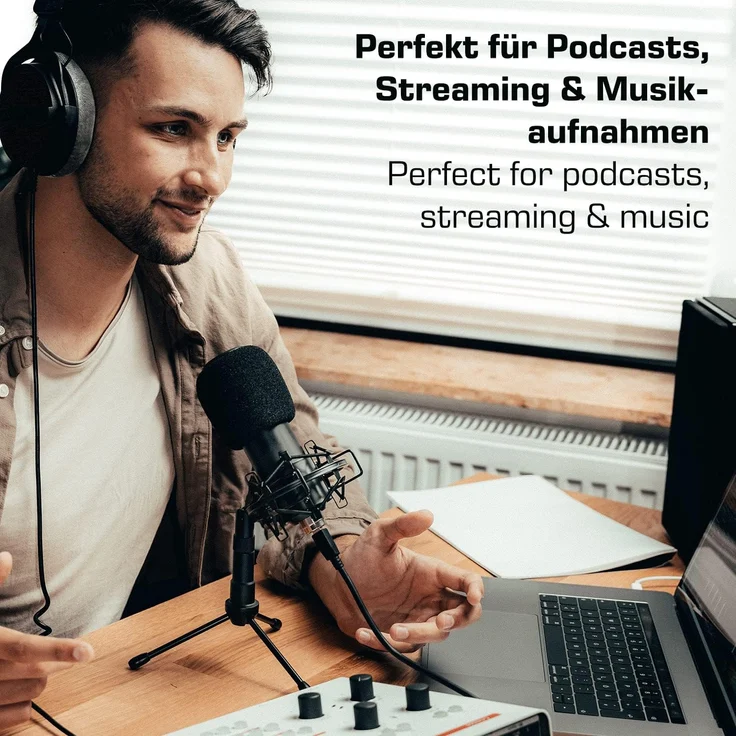 DOCKIN MP1000 Podcast Mikrofon für PC & Mac – Bild 5