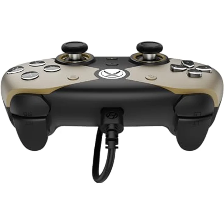 Hyperkin Controller Competitor, professioneller Gaming Controller für Xbox und PC, Gold-Schwarz, driftfreie Joysticks, programmierbare Tasten – Bild 7