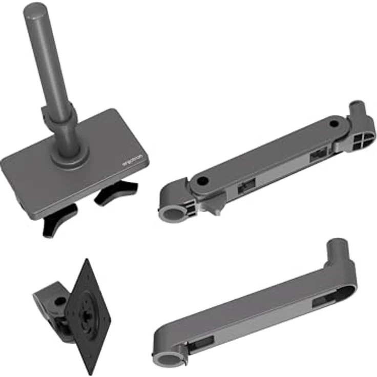 Ergotron LX Pro Monitor Arm, hohe Säule, Tischhalterung für Monitore bis 34 Zoll, Constant Force Technologie, Grau – Bild 9