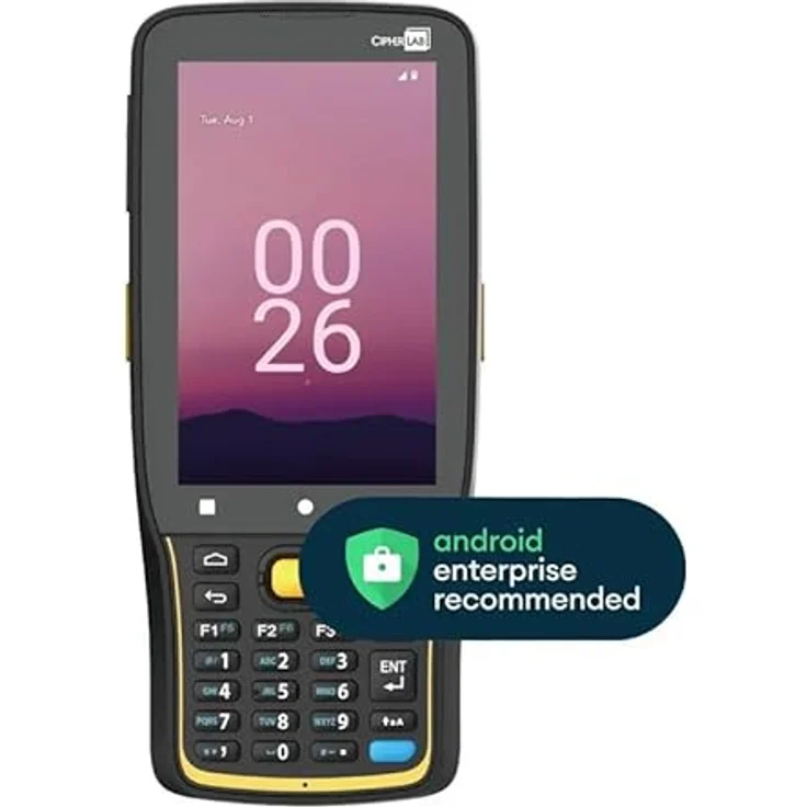 Cipherlab RK26, BT/WIFI/NFC 2D Imager Barcode-Scanner mit 16 MP Kamera, 4 Zoll Display, 64 GB Speicher, IP65 Schutzklasse – Bild 2