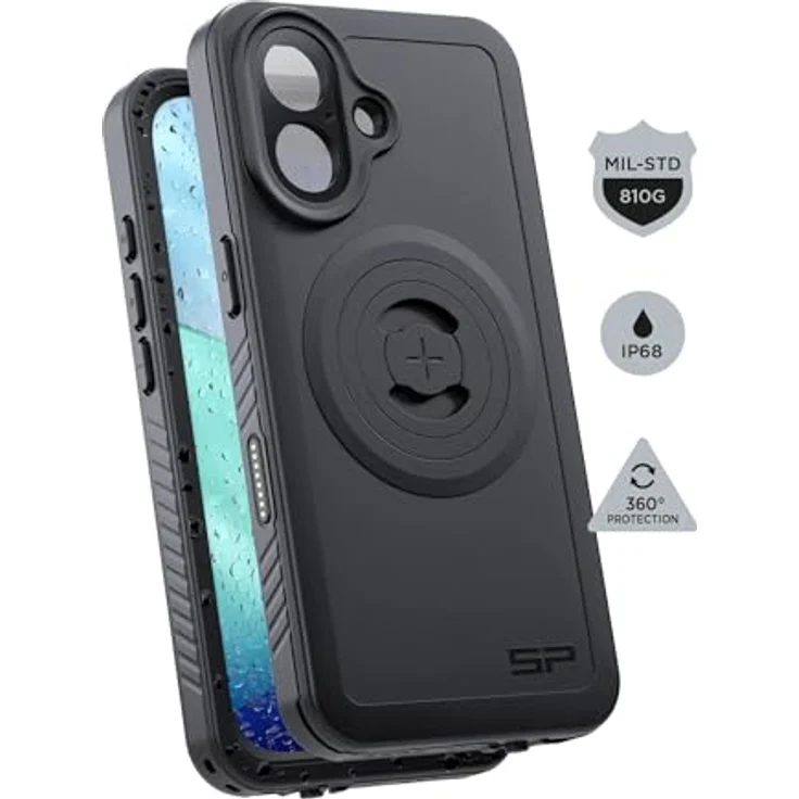 SP CONNECT Phone Case Xtreme für iPhone 17, militärisch zertifizierter 360° Schutz, magnetische Befestigung, wasserdicht, kompatibel mit MagSafe – Bild 3
