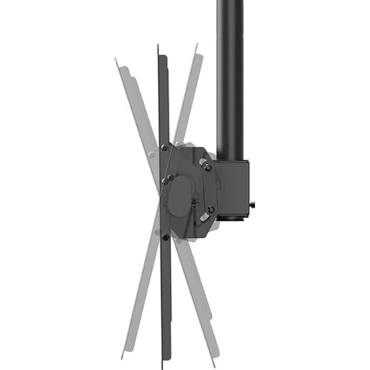 Neomounts DEH 37"-70" 1TFT 1Gelenk H:250-300cm Max.50 TV-Wandhalterung, schwenkbar, universell für 37-70 Zoll Bildschirme, stabil in Metallkonstruktion, schwarz – Bild 4