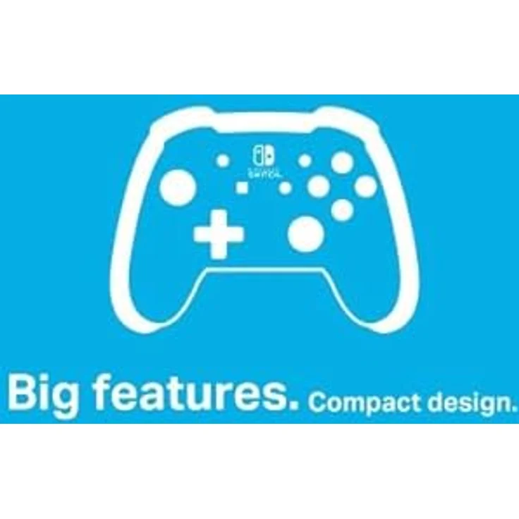 PowerA Nano Verbesserter kabelloser Controller für Nintendo Switch - Mario-Siegmini, Bluetooth 5.0-Technologie, ergonomische Hülle, Bewegungssteuerungen, LED-Anzeige – Bild 2
