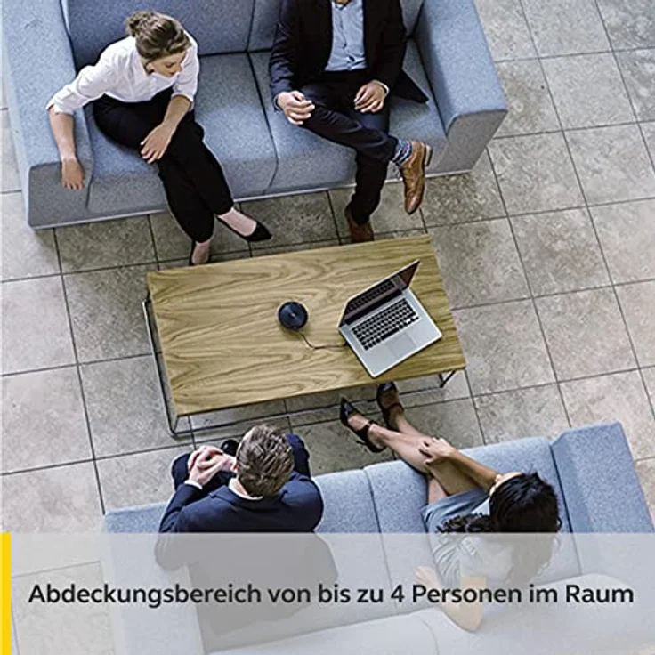Jabra Speak 510 - Mobiler Konferenzlautsprecher mit USB- und Bluetooth-Verbindung - Kompatibel mit Laptops, Smartphones und Tablets – Bild 7