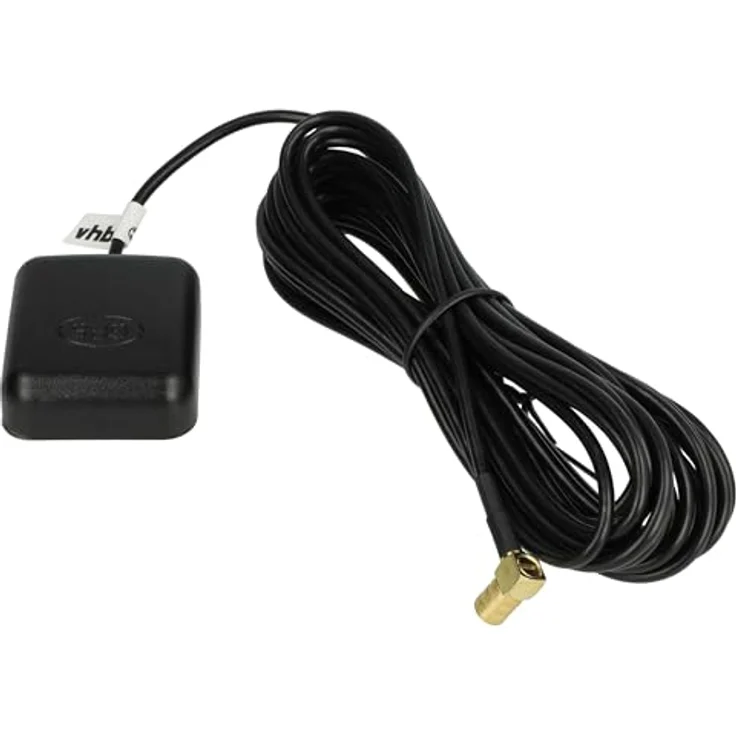 vhbw GPS Antenne für Ford MCD, MFD, MFD2, 5m Kabel, SMB-Anschluss, schwarz, hoher Empfang – Bild 2