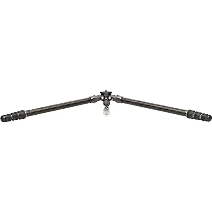Benro Tortoise 24CLV Carbon Stativ, leichtes Reisestativ mit Nivellierbasis und Tragfähigkeit von 14 kg, max. Arbeitshöhe 158,5 cm – Bild 4