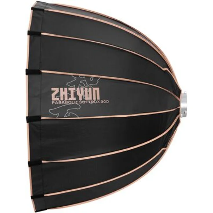Zhiyun Parabolische Softbox 90D, Bowens Mount für optimales Lichtmanagement im Fotostudio