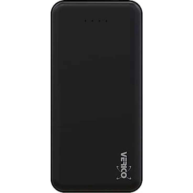 Verico Power Bank Power Guard XL, 10.000 mAh, externer Akku, externes Ladegerät, Output 2 x USB-A, Input 1 x Micro-USB, 1 x USB-C, Lithium Polymer, schwarz – Bild 3