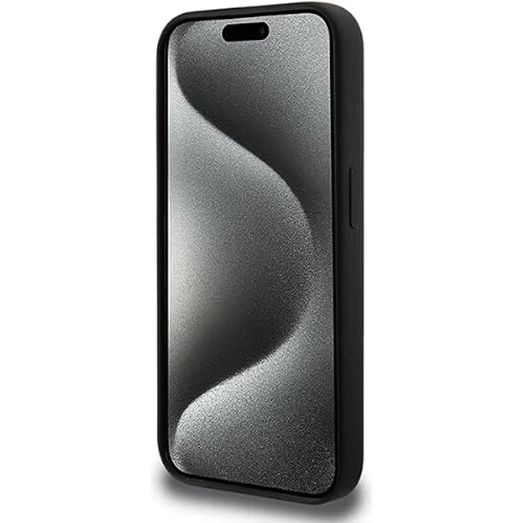 BMW M Silicone Pattern MagSafe Hülle für iPhone 15 Pro - schwarz, hochwertiger Schutz mit einzigartigem Design – Bild 5