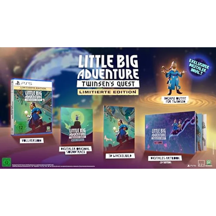 Astragon Little Big Adventure - Twinsen's Quest Limited Edition [PS5] - Neuauflage mit verbesserten Grafiken und Original-Musik – Bild 2