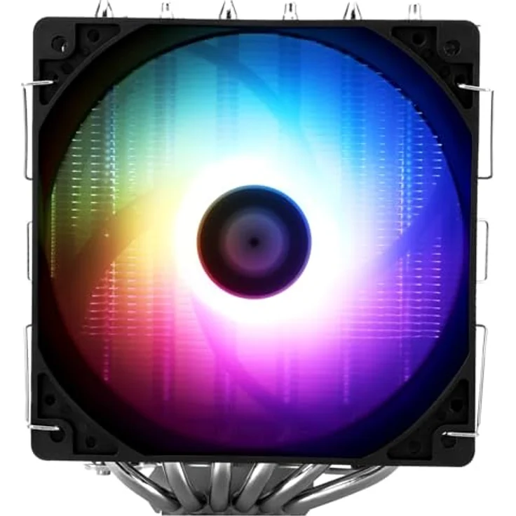 Thermalright Peerless Assasin 120 SE A-RGB CPU-Kühler - 120 mm, schwarz/silber – Bild 4