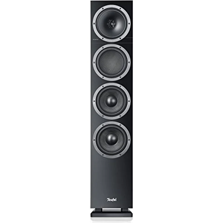 Teufel Theater 500 - HiFi-Stereo-Standlautsprecher Paar, 3-Wege-System, Downfiring Bassreflexsystem, Premium Sound, gleichen Klang an jeder Hörposition - schwarz - Preisvergleich – Bild 5