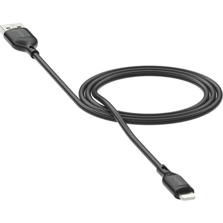 Zagg mophie Essentials USBA Lightning Kabel, 2m, USB 3.0, 12W, Schwarz – Bild 2
