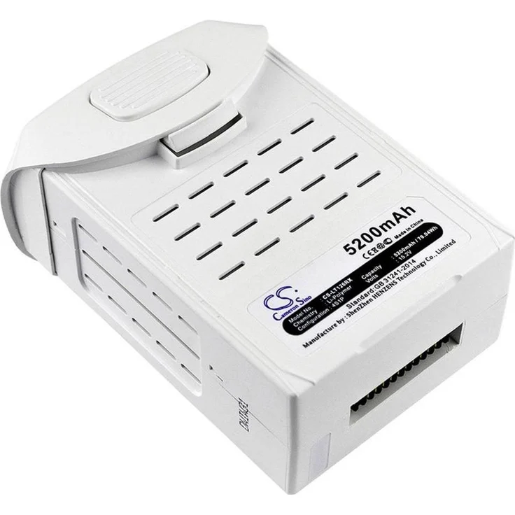 CS Cameron Sino CS-LT126RX, LiPo Modellbau-Akkupack für DJI Phantom 4 / 4 Pro, 5200 mAh, 15,2 Volt, hohe Energiedichte