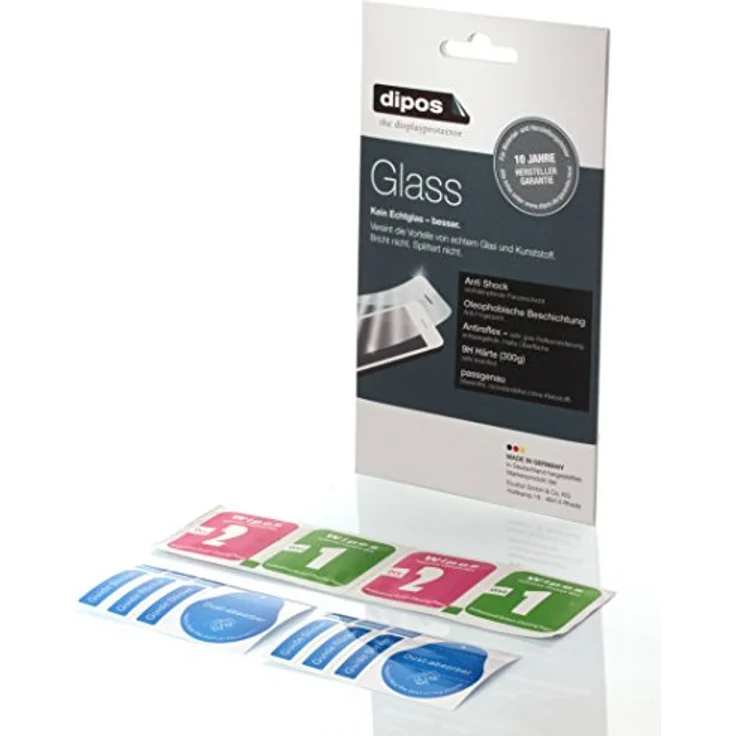 dipos I 2X Displayschutz matt kompatibel mit Apple MacBook Pro 16 Zoll (2021) Schutzfolie 9H Anti-Shock – Bild 3