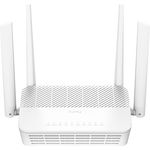 Cudy WR3000S AX3000 Dual Band WiFi 6 Mesh Router, 5 Gigabit Ethernet RJ45 Ports, 4 Antennen, MU-MIMO, OpenVPN, Wireguard, Zerotier, Ipsec VPN, Cloud APP