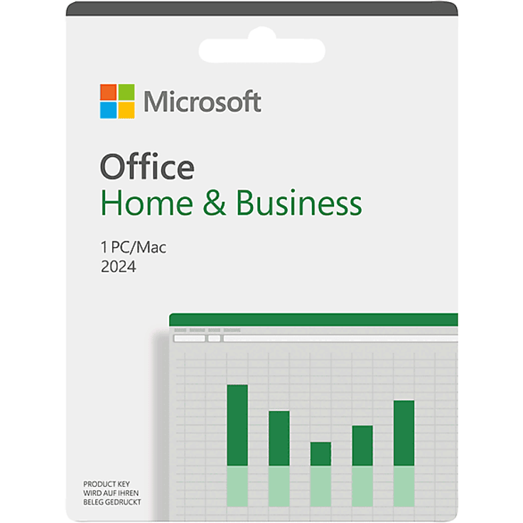 Microsoft Office Home & Business 2024, Einmaliger Kauf für PC oder Mac, Download Code mit Word, Excel, PowerPoint und Outlook