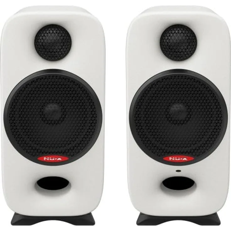 NUX Axon 3, Aktive 2-Wege-Lautsprecher mit 90W Leistung, weiss, 1 Paar