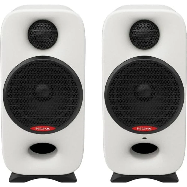 NUX Axon 3, Aktive 2-Wege-Lautsprecher mit 90W Leistung, weiss, 1 Paar