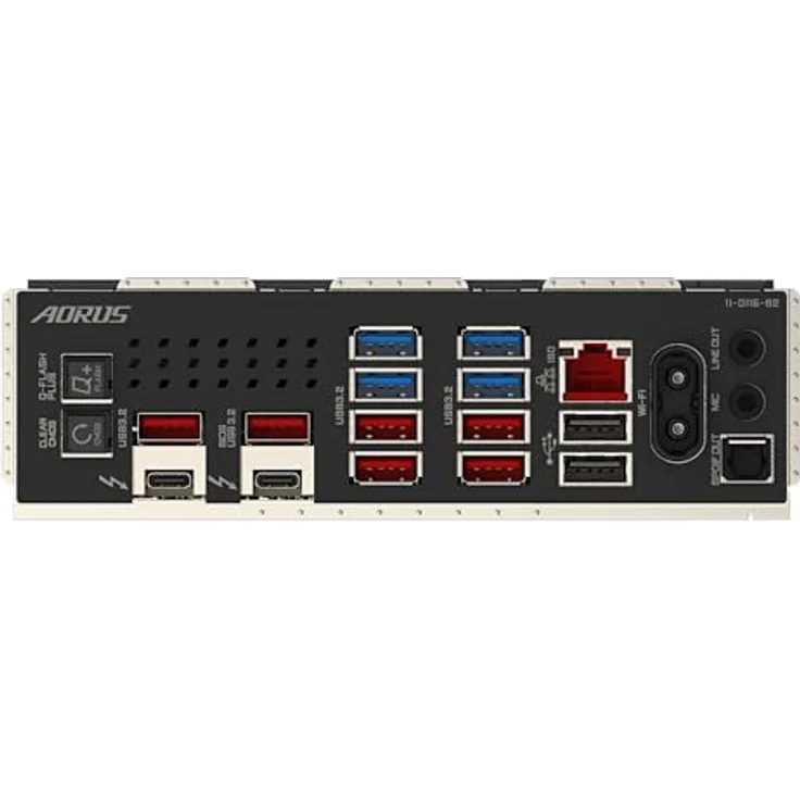 Gigabyte Z890 AORUS Master Motherboard - Intel Core Ultra (Serie 2) CPU Unterstützung, 18+1+2 Phasen VRM, bis zu 9500MHz DDR5 (OC), Wi-Fi 7, 10GbE LAN, Thunderbolt 4 – Bild 5