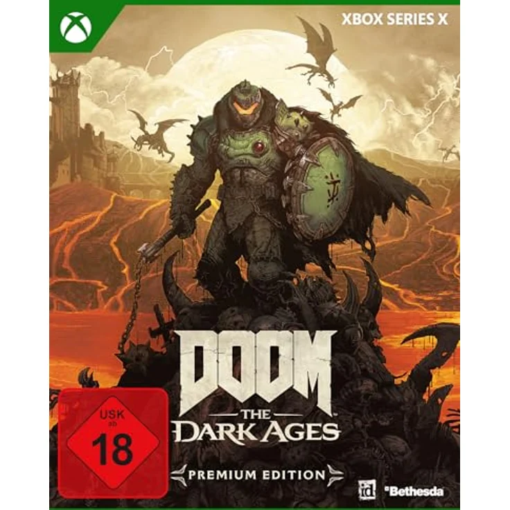 Xbox DOOM: The Dark Ages - Premium Edition | Xbox Series X, Dark Fantasy/Sci-Fi-Setting, Early Access, DLC, digitales Artbook, Soundtrack, Skinpaket "Göttlichkeit" – Bild 2