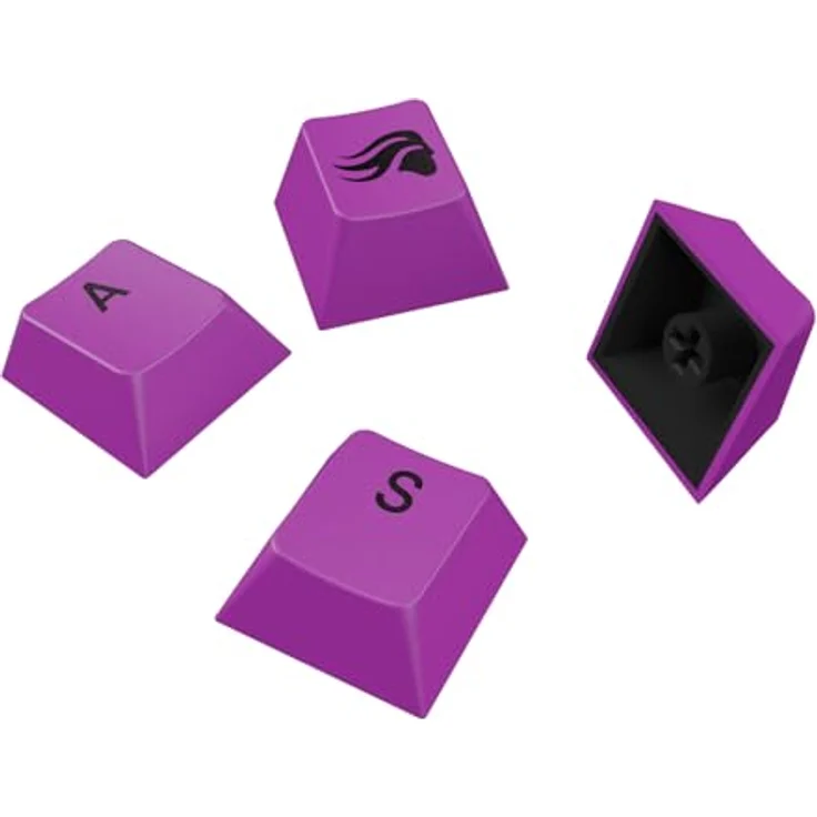 Glorious GPBT Basics Keycaps, ANSI Layout (US), PBT, Doubleshot - Epic Purple – Bild 4