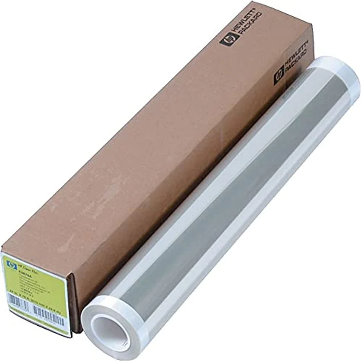 HP C3876A, Kopierpapier Plotterpapier 24" Rolle, 174 g/m², klare Transparentfolie für hochwertige Drucke – Bild 2
