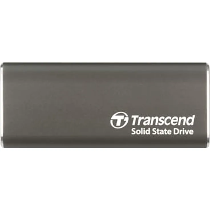 Transcend SSD   2TB Transcend ESD265C Portable, USB 10Gbps, Type-C (2000 GB), Externe SSD, Grau