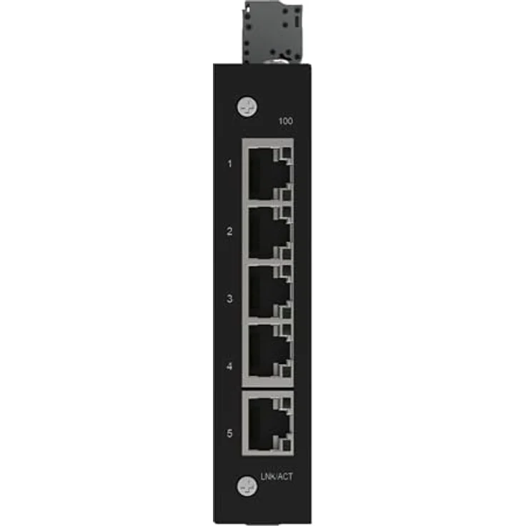 Wago Industrial-ECO-Switch (5 Ports), Netzwerk Switch, schwarz – Bild 3