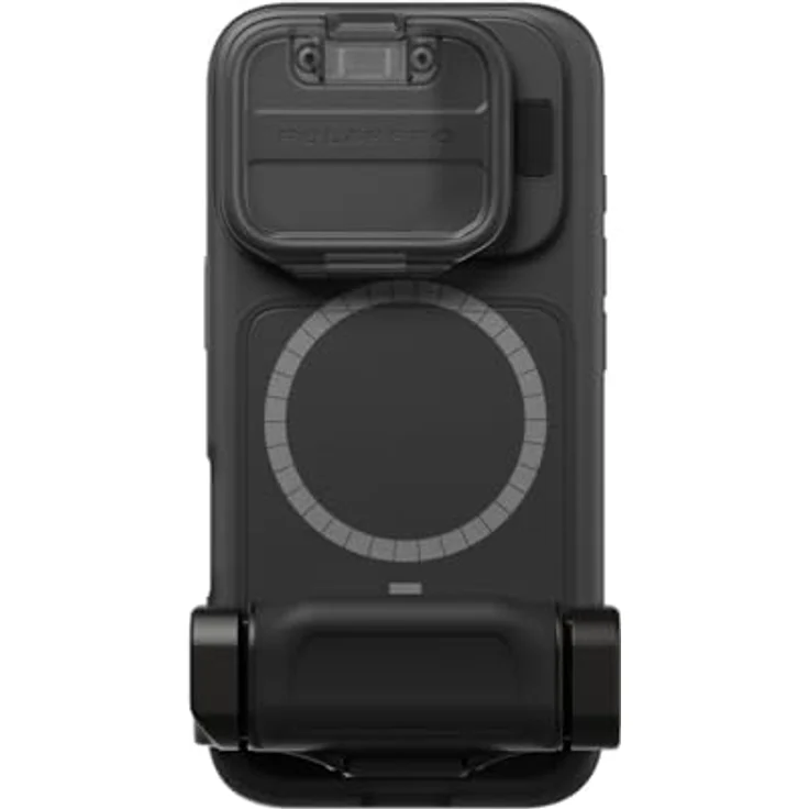 PolarPro LiteChaser iPhone 16 Pro Max BaseCase, kompatibel mit LiteChaser 15 Filtern und Adaptern, Schwarz, mit abnehmbarem Griff und Flip-Down Defender – Bild 3