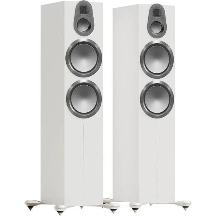 Monitor Audio Gold 500 6G, Standlautsprecher mit 3-Wege-System und 300 W Leistung, schwarz