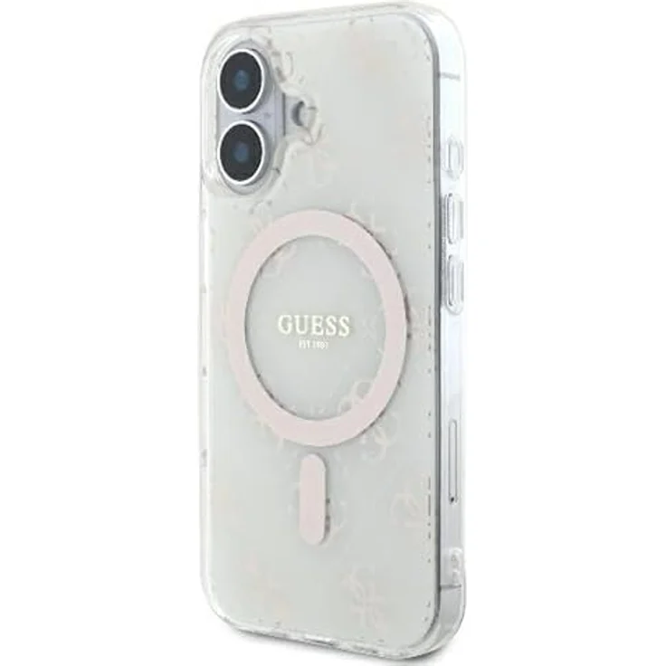 CG MOBILE Guess GUHMP16MH4DTEH, Hartschalenhülle für iPhone 16 Plus 6.7", Weiß, TPU/PC, IML 4G Hintergrund – Bild 2