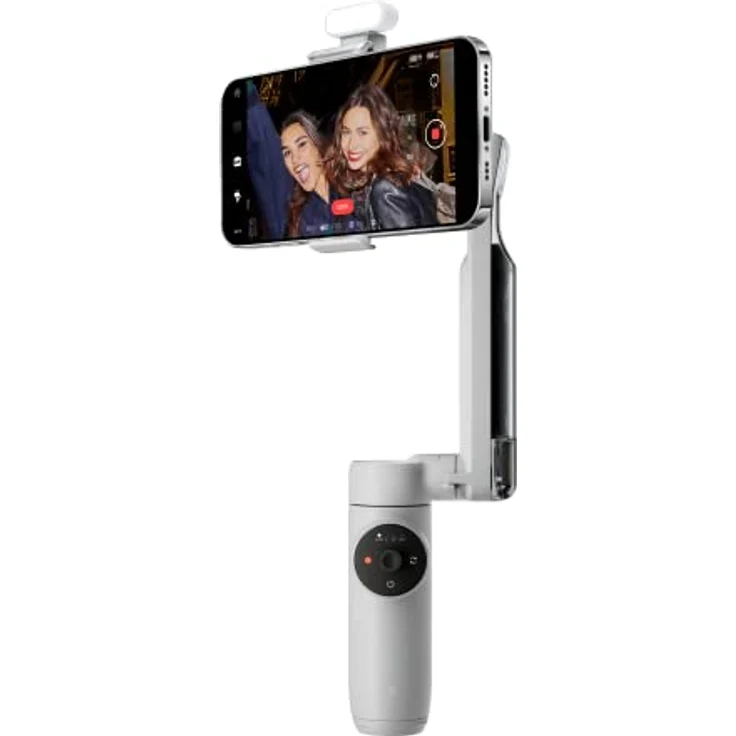 Insta360 Flow Creator Kit, KI-Tracking Gimbal für Smartphones mit 3-Achsen-Stabilisierung, grau – Bild 2